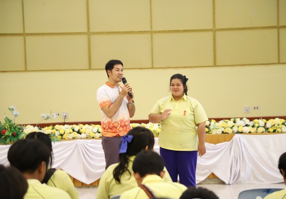 ภาพกิจกรรม  คณะวิทยาศาสตร์และเทคโนโลยี มหาวิทยาลัยราชภัฏกำแพงเพชร ร่วมกับโรงเรียนบ่อแก้ววิทยา จัดโครงการค่ายวิทยาศาสตร์