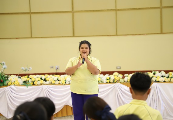 ภาพกิจกรรม  คณะวิทยาศาสตร์และเทคโนโลยี มหาวิทยาลัยราชภัฏกำแพงเพชร ร่วมกับโรงเรียนบ่อแก้ววิทยา จัดโครงการค่ายวิทยาศาสตร์