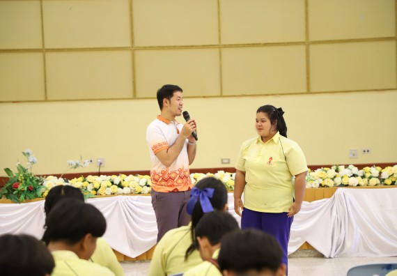 ภาพกิจกรรม  คณะวิทยาศาสตร์และเทคโนโลยี มหาวิทยาลัยราชภัฏกำแพงเพชร ร่วมกับโรงเรียนบ่อแก้ววิทยา จัดโครงการค่ายวิทยาศาสตร์