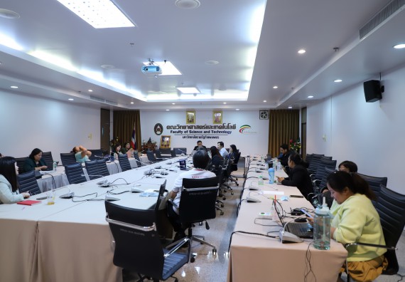 ภาพกิจกรรม  คณะวิทยาศาสตร์และเทคโนโลยี กำหนดจัดประชุมคณะกรรมการดำเนินงานสัปดาห์วิทยาศาสตร์ แห่งชาติ ส่วนภูมิภาค ประจำปี 2567
