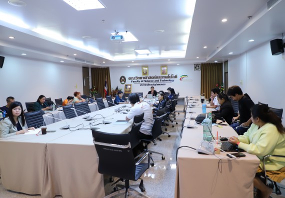 ภาพกิจกรรม  คณะวิทยาศาสตร์และเทคโนโลยี กำหนดจัดประชุมคณะกรรมการดำเนินงานสัปดาห์วิทยาศาสตร์ แห่งชาติ ส่วนภูมิภาค ประจำปี 2567
