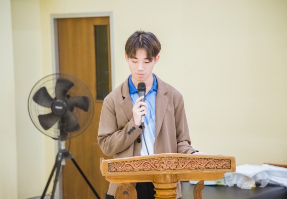 ภาพกิจกรรม  คณะวิทยาศาสตร์และเทคโนโลยี มหาวิทยาลัยราชภัฏกำแพงเพชร ร่วมกับกลุ่มสาระการเรียนรู้ภาษาต่างประเทศ โรงเรียนพิจิตรพิทยาคม จัดโครงการพัฒนาผู้เรียนมีผลสัมฤทธิ์ทางวิชาการ