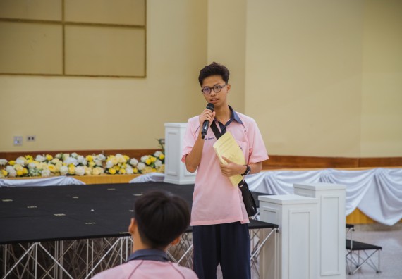 ภาพกิจกรรม  คณะวิทยาศาสตร์และเทคโนโลยี มหาวิทยาลัยราชภัฏกำแพงเพชร ร่วมกับกลุ่มสาระการเรียนรู้ภาษาต่างประเทศ โรงเรียนพิจิตรพิทยาคม จัดโครงการพัฒนาผู้เรียนมีผลสัมฤทธิ์ทางวิชาการ