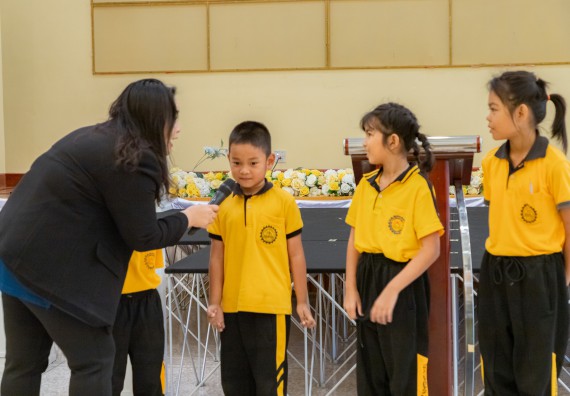 ภาพกิจกรรม  คณะวิทยาศาสตร์และเทคโนโลยี มหาวิทยาลัยราชภัฏกำแพงเพชร ร่วมกับโรงเรียนเทศบาล 2 (วัดทุ่งสวน) สังกัดเทศบาลเมืองกำแพงเพชร จัดกิจกรรมค่ายปฏิบัติการทางวิทยาศาสตร์