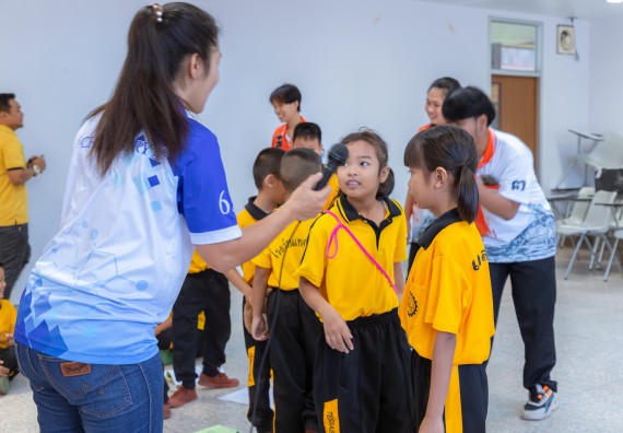 ภาพกิจกรรม  คณะวิทยาศาสตร์และเทคโนโลยี มหาวิทยาลัยราชภัฏกำแพงเพชร ร่วมกับโรงเรียนเทศบาล 2 (วัดทุ่งสวน) สังกัดเทศบาลเมืองกำแพงเพชร จัดกิจกรรมค่ายปฏิบัติการทางวิทยาศาสตร์