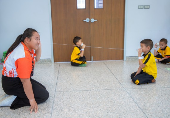 ภาพกิจกรรม  คณะวิทยาศาสตร์และเทคโนโลยี มหาวิทยาลัยราชภัฏกำแพงเพชร ร่วมกับโรงเรียนเทศบาล 2 (วัดทุ่งสวน) สังกัดเทศบาลเมืองกำแพงเพชร จัดกิจกรรมค่ายปฏิบัติการทางวิทยาศาสตร์