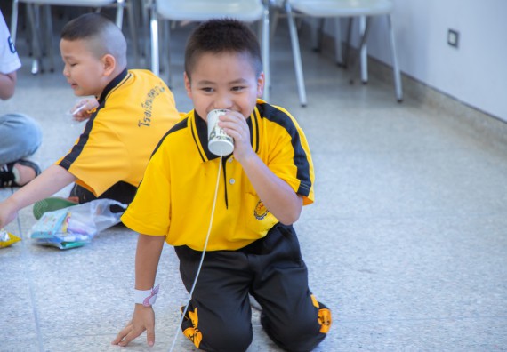 ภาพกิจกรรม  คณะวิทยาศาสตร์และเทคโนโลยี มหาวิทยาลัยราชภัฏกำแพงเพชร ร่วมกับโรงเรียนเทศบาล 2 (วัดทุ่งสวน) สังกัดเทศบาลเมืองกำแพงเพชร จัดกิจกรรมค่ายปฏิบัติการทางวิทยาศาสตร์