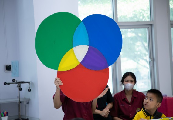 ภาพกิจกรรม  คณะวิทยาศาสตร์และเทคโนโลยี มหาวิทยาลัยราชภัฏกำแพงเพชร ร่วมกับโรงเรียนเทศบาล 2 (วัดทุ่งสวน) สังกัดเทศบาลเมืองกำแพงเพชร จัดกิจกรรมค่ายปฏิบัติการทางวิทยาศาสตร์