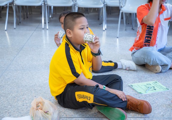 ภาพกิจกรรม  คณะวิทยาศาสตร์และเทคโนโลยี มหาวิทยาลัยราชภัฏกำแพงเพชร ร่วมกับโรงเรียนเทศบาล 2 (วัดทุ่งสวน) สังกัดเทศบาลเมืองกำแพงเพชร จัดกิจกรรมค่ายปฏิบัติการทางวิทยาศาสตร์