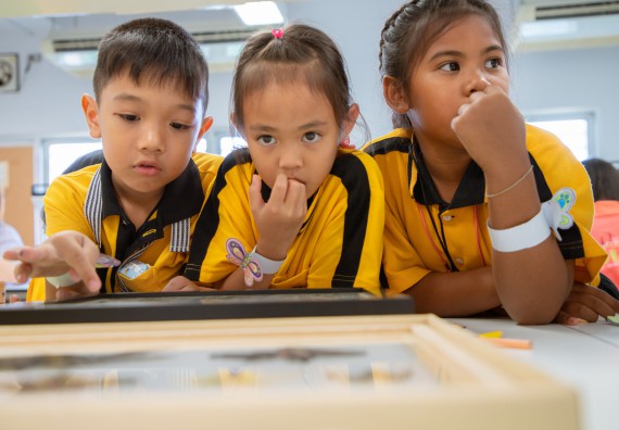 ภาพกิจกรรม  คณะวิทยาศาสตร์และเทคโนโลยี มหาวิทยาลัยราชภัฏกำแพงเพชร ร่วมกับโรงเรียนเทศบาล 2 (วัดทุ่งสวน) สังกัดเทศบาลเมืองกำแพงเพชร จัดกิจกรรมค่ายปฏิบัติการทางวิทยาศาสตร์