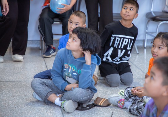 ภาพกิจกรรม  คณะวิทยาศาสตร์และเทคโนโลยี มหาวิทยาลัยราชภัฏกำแพงเพชร ร่วมกับโรงเรียนเทศบาล 2 (วัดทุ่งสวน) สังกัดเทศบาลเมืองกำแพงเพชร จัดกิจกรรมค่ายปฏิบัติการทางวิทยาศาสตร์