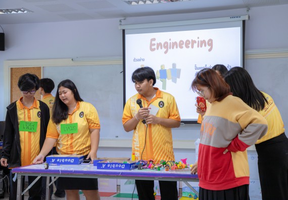 ภาพกิจกรรม  คณะวิทยาศาสตร์และเทคโนโลยี มหาวิทยาลัยราชภัฏกำแพงเพชร ร่วมกับโรงเรียนเทศบาล 2 (วัดทุ่งสวน) สังกัดเทศบาลเมืองกำแพงเพชร จัดกิจกรรมค่ายปฏิบัติการทางวิทยาศาสตร์