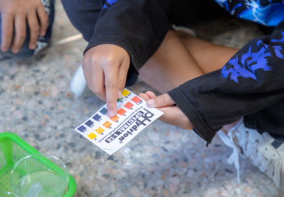 ภาพกิจกรรม  คณะวิทยาศาสตร์และเทคโนโลยี มหาวิทยาลัยราชภัฏกำแพงเพชร ร่วมกับโรงเรียนเทศบาล 2 (วัดทุ่งสวน) สังกัดเทศบาลเมืองกำแพงเพชร จัดกิจกรรมค่ายปฏิบัติการทางวิทยาศาสตร์