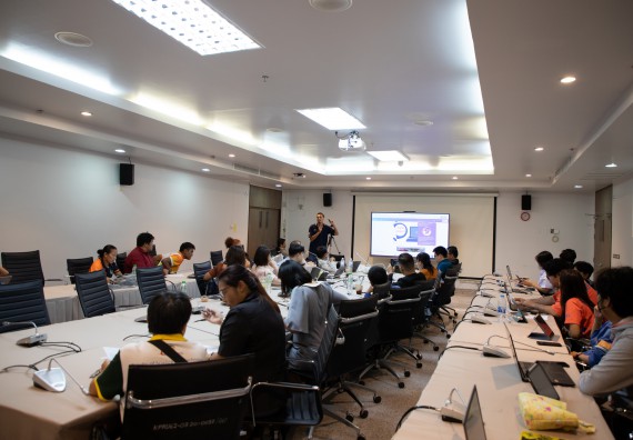 ภาพกิจกรรม  คณะวิทยาศาสตร์และเทคโนโลยี มหาวิทยาลัยราชภัฏกำแพงเพชร จัดกิจกรรมอบรมเชิงปฏิบัติการ เรื่อง การจัดการงานและโครงการด้วยเทคโนโลยีดิจิทัล