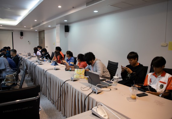 ภาพกิจกรรม  คณะวิทยาศาสตร์และเทคโนโลยี มหาวิทยาลัยราชภัฏกำแพงเพชร จัดกิจกรรมอบรมเชิงปฏิบัติการ เรื่อง การจัดการงานและโครงการด้วยเทคโนโลยีดิจิทัล