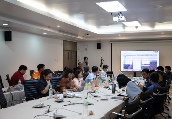 ภาพกิจกรรม  คณะวิทยาศาสตร์และเทคโนโลยี มหาวิทยาลัยราชภัฏกำแพงเพชร จัดกิจกรรมอบรมเชิงปฏิบัติการ เรื่อง การจัดการงานและโครงการด้วยเทคโนโลยีดิจิทัล