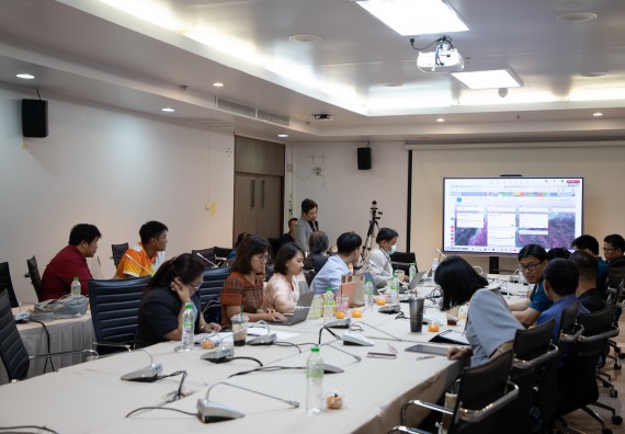 ภาพกิจกรรม  คณะวิทยาศาสตร์และเทคโนโลยี มหาวิทยาลัยราชภัฏกำแพงเพชร จัดกิจกรรมอบรมเชิงปฏิบัติการ เรื่อง การจัดการงานและโครงการด้วยเทคโนโลยีดิจิทัล