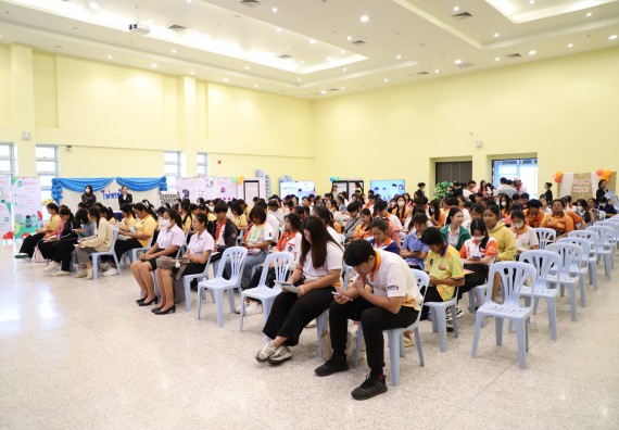 ภาพกิจกรรม  โปรแกรมวิชาสาธารณสุขศาสตร์ คณะวิทยาศาสตร์และเทคโนโลยี มหาวิทยาลัยราชภัฏกำแพงเพชร ได้จัดกิจกรรมการสัมมนาในหัวข้อ “เข้าใจสุขภาพจิต พิชิตสุขภาพใจ”