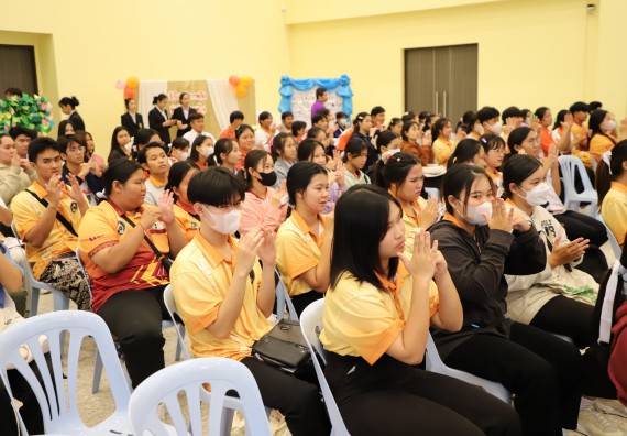 ภาพกิจกรรม  โปรแกรมวิชาสาธารณสุขศาสตร์ คณะวิทยาศาสตร์และเทคโนโลยี มหาวิทยาลัยราชภัฏกำแพงเพชร ได้จัดกิจกรรมการสัมมนาในหัวข้อ “เข้าใจสุขภาพจิต พิชิตสุขภาพใจ”