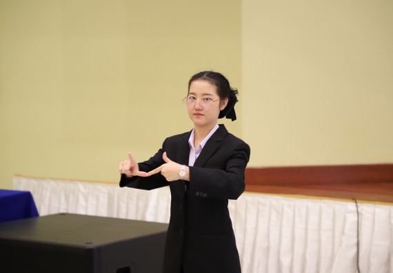 ภาพกิจกรรม  โปรแกรมวิชาสาธารณสุขศาสตร์ คณะวิทยาศาสตร์และเทคโนโลยี มหาวิทยาลัยราชภัฏกำแพงเพชร ได้จัดกิจกรรมการสัมมนาในหัวข้อ “เข้าใจสุขภาพจิต พิชิตสุขภาพใจ”