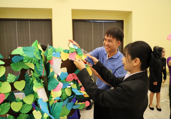 ภาพกิจกรรม  โปรแกรมวิชาสาธารณสุขศาสตร์ คณะวิทยาศาสตร์และเทคโนโลยี มหาวิทยาลัยราชภัฏกำแพงเพชร ได้จัดกิจกรรมการสัมมนาในหัวข้อ “เข้าใจสุขภาพจิต พิชิตสุขภาพใจ”