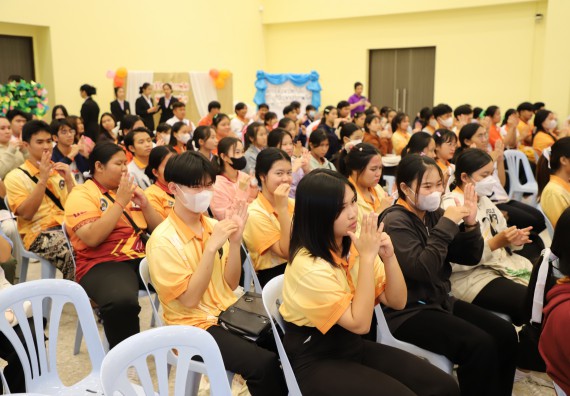 ภาพกิจกรรม  โปรแกรมวิชาสาธารณสุขศาสตร์ คณะวิทยาศาสตร์และเทคโนโลยี มหาวิทยาลัยราชภัฏกำแพงเพชร ได้จัดกิจกรรมการสัมมนาในหัวข้อ “เข้าใจสุขภาพจิต พิชิตสุขภาพใจ”