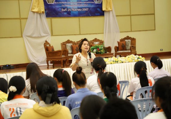 ภาพกิจกรรม  โปรแกรมวิชาสาธารณสุขศาสตร์ คณะวิทยาศาสตร์และเทคโนโลยี มหาวิทยาลัยราชภัฏกำแพงเพชร ได้จัดกิจกรรมการสัมมนาในหัวข้อ “เข้าใจสุขภาพจิต พิชิตสุขภาพใจ”