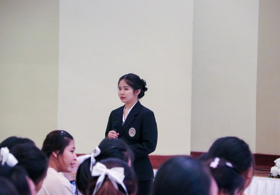 ภาพกิจกรรม  โปรแกรมวิชาสาธารณสุขศาสตร์ คณะวิทยาศาสตร์และเทคโนโลยี มหาวิทยาลัยราชภัฏกำแพงเพชร ได้จัดกิจกรรมการสัมมนาในหัวข้อ “เข้าใจสุขภาพจิต พิชิตสุขภาพใจ”