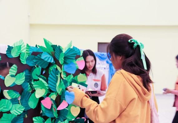 ภาพกิจกรรม  โปรแกรมวิชาสาธารณสุขศาสตร์ คณะวิทยาศาสตร์และเทคโนโลยี มหาวิทยาลัยราชภัฏกำแพงเพชร ได้จัดกิจกรรมการสัมมนาในหัวข้อ “เข้าใจสุขภาพจิต พิชิตสุขภาพใจ”