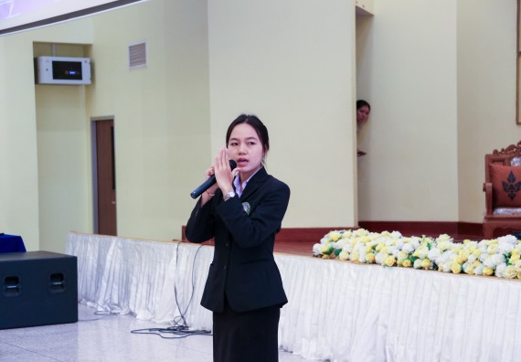 ภาพกิจกรรม  โปรแกรมวิชาสาธารณสุขศาสตร์ คณะวิทยาศาสตร์และเทคโนโลยี มหาวิทยาลัยราชภัฏกำแพงเพชร ได้จัดกิจกรรมการสัมมนาในหัวข้อ “เข้าใจสุขภาพจิต พิชิตสุขภาพใจ”