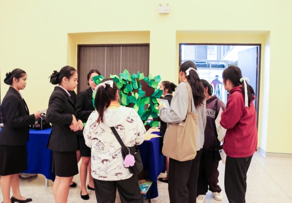 ภาพกิจกรรม  โปรแกรมวิชาสาธารณสุขศาสตร์ คณะวิทยาศาสตร์และเทคโนโลยี มหาวิทยาลัยราชภัฏกำแพงเพชร ได้จัดกิจกรรมการสัมมนาในหัวข้อ “เข้าใจสุขภาพจิต พิชิตสุขภาพใจ”