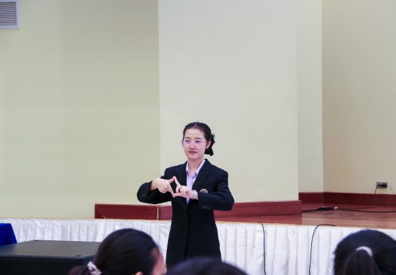 ภาพกิจกรรม  โปรแกรมวิชาสาธารณสุขศาสตร์ คณะวิทยาศาสตร์และเทคโนโลยี มหาวิทยาลัยราชภัฏกำแพงเพชร ได้จัดกิจกรรมการสัมมนาในหัวข้อ “เข้าใจสุขภาพจิต พิชิตสุขภาพใจ”