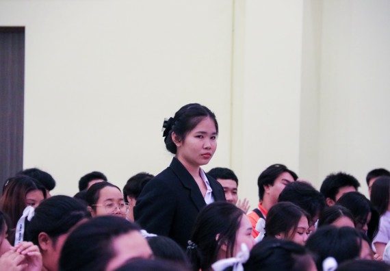 ภาพกิจกรรม  โปรแกรมวิชาสาธารณสุขศาสตร์ คณะวิทยาศาสตร์และเทคโนโลยี มหาวิทยาลัยราชภัฏกำแพงเพชร ได้จัดกิจกรรมการสัมมนาในหัวข้อ “เข้าใจสุขภาพจิต พิชิตสุขภาพใจ”