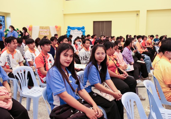 ภาพกิจกรรม  โปรแกรมวิชาสาธารณสุขศาสตร์ คณะวิทยาศาสตร์และเทคโนโลยี มหาวิทยาลัยราชภัฏกำแพงเพชร ได้จัดกิจกรรมการสัมมนาในหัวข้อ “เข้าใจสุขภาพจิต พิชิตสุขภาพใจ”