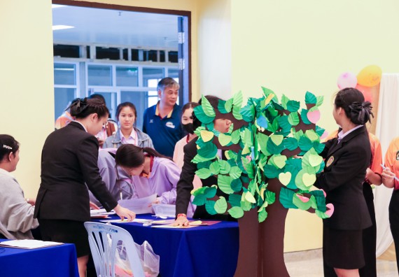 ภาพกิจกรรม  โปรแกรมวิชาสาธารณสุขศาสตร์ คณะวิทยาศาสตร์และเทคโนโลยี มหาวิทยาลัยราชภัฏกำแพงเพชร ได้จัดกิจกรรมการสัมมนาในหัวข้อ “เข้าใจสุขภาพจิต พิชิตสุขภาพใจ”