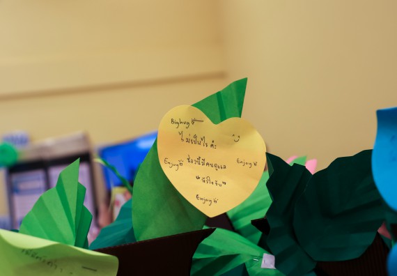 ภาพกิจกรรม  โปรแกรมวิชาสาธารณสุขศาสตร์ คณะวิทยาศาสตร์และเทคโนโลยี มหาวิทยาลัยราชภัฏกำแพงเพชร ได้จัดกิจกรรมการสัมมนาในหัวข้อ “เข้าใจสุขภาพจิต พิชิตสุขภาพใจ”