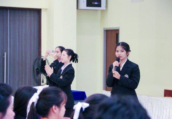 ภาพกิจกรรม  โปรแกรมวิชาสาธารณสุขศาสตร์ คณะวิทยาศาสตร์และเทคโนโลยี มหาวิทยาลัยราชภัฏกำแพงเพชร ได้จัดกิจกรรมการสัมมนาในหัวข้อ “เข้าใจสุขภาพจิต พิชิตสุขภาพใจ”