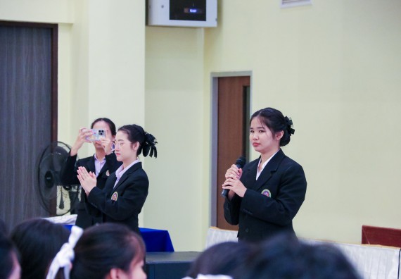 ภาพกิจกรรม  โปรแกรมวิชาสาธารณสุขศาสตร์ คณะวิทยาศาสตร์และเทคโนโลยี มหาวิทยาลัยราชภัฏกำแพงเพชร ได้จัดกิจกรรมการสัมมนาในหัวข้อ “เข้าใจสุขภาพจิต พิชิตสุขภาพใจ”