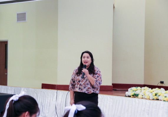 ภาพกิจกรรม  โปรแกรมวิชาสาธารณสุขศาสตร์ คณะวิทยาศาสตร์และเทคโนโลยี มหาวิทยาลัยราชภัฏกำแพงเพชร ได้จัดกิจกรรมการสัมมนาในหัวข้อ “เข้าใจสุขภาพจิต พิชิตสุขภาพใจ”