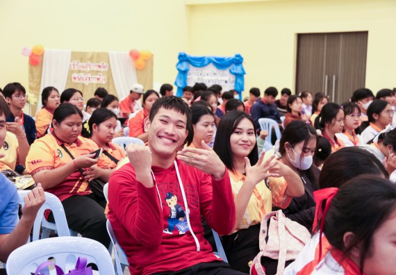 ภาพกิจกรรม  โปรแกรมวิชาสาธารณสุขศาสตร์ คณะวิทยาศาสตร์และเทคโนโลยี มหาวิทยาลัยราชภัฏกำแพงเพชร ได้จัดกิจกรรมการสัมมนาในหัวข้อ “เข้าใจสุขภาพจิต พิชิตสุขภาพใจ”