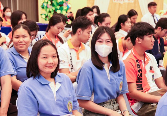 ภาพกิจกรรม  โปรแกรมวิชาสาธารณสุขศาสตร์ คณะวิทยาศาสตร์และเทคโนโลยี มหาวิทยาลัยราชภัฏกำแพงเพชร ได้จัดกิจกรรมการสัมมนาในหัวข้อ “เข้าใจสุขภาพจิต พิชิตสุขภาพใจ”