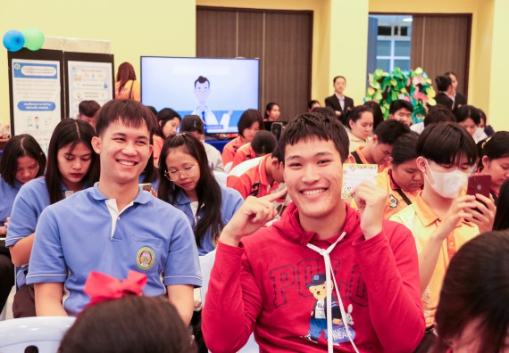 ภาพกิจกรรม  โปรแกรมวิชาสาธารณสุขศาสตร์ คณะวิทยาศาสตร์และเทคโนโลยี มหาวิทยาลัยราชภัฏกำแพงเพชร ได้จัดกิจกรรมการสัมมนาในหัวข้อ “เข้าใจสุขภาพจิต พิชิตสุขภาพใจ”