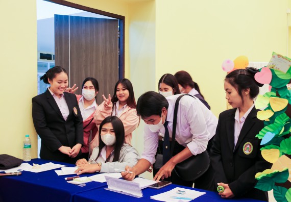 ภาพกิจกรรม  โปรแกรมวิชาสาธารณสุขศาสตร์ คณะวิทยาศาสตร์และเทคโนโลยี มหาวิทยาลัยราชภัฏกำแพงเพชร ได้จัดกิจกรรมการสัมมนาในหัวข้อ “เข้าใจสุขภาพจิต พิชิตสุขภาพใจ”