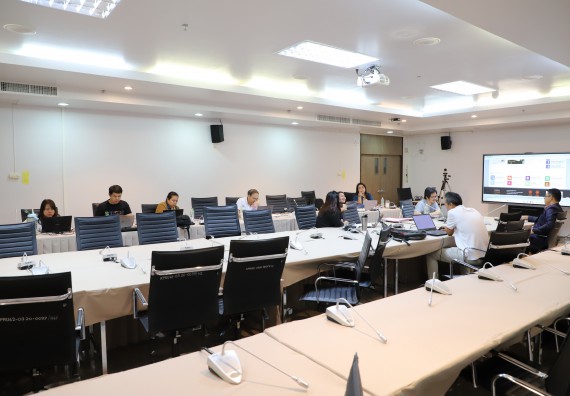 ภาพกิจกรรม  คณะวิทยาศาสตร์และเทคโนโลยี มหาวิทยาลัยราชภัฏกำแพงเพชร จัดประชุมประเมินประสิทธิภาพและประสิทธิผลการปฏิบัติราชการ ครั้งที่ 2 ประจำปีงบประมาณ 2567