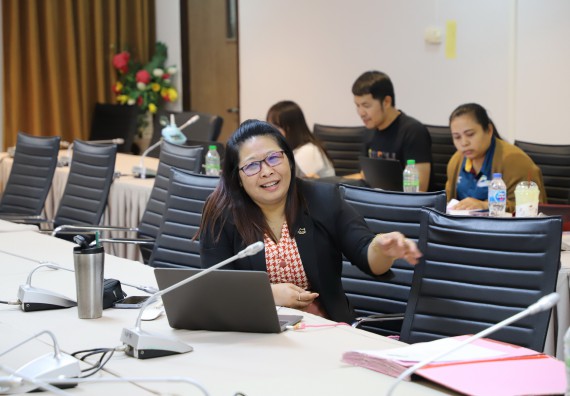 ภาพกิจกรรม  คณะวิทยาศาสตร์และเทคโนโลยี มหาวิทยาลัยราชภัฏกำแพงเพชร จัดประชุมประเมินประสิทธิภาพและประสิทธิผลการปฏิบัติราชการ ครั้งที่ 2 ประจำปีงบประมาณ 2567