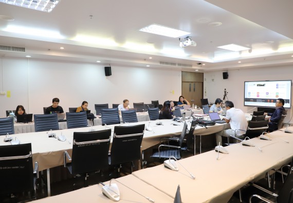 ภาพกิจกรรม  คณะวิทยาศาสตร์และเทคโนโลยี มหาวิทยาลัยราชภัฏกำแพงเพชร จัดประชุมประเมินประสิทธิภาพและประสิทธิผลการปฏิบัติราชการ ครั้งที่ 2 ประจำปีงบประมาณ 2567