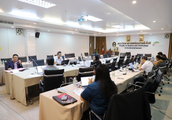 ภาพกิจกรรม  คณะวิทยาศาสตร์และเทคโนโลยี มหาวิทยาลัยราชภัฏกำแพงเพชร จัดประชุมประเมินประสิทธิภาพและประสิทธิผลการปฏิบัติราชการ ครั้งที่ 2 ประจำปีงบประมาณ 2567