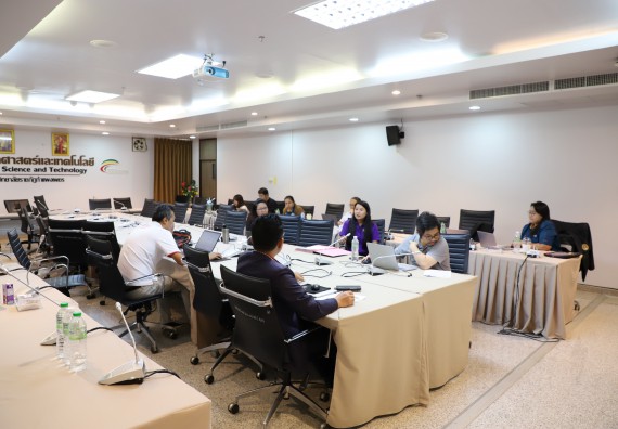 ภาพกิจกรรม  คณะวิทยาศาสตร์และเทคโนโลยี มหาวิทยาลัยราชภัฏกำแพงเพชร จัดประชุมประเมินประสิทธิภาพและประสิทธิผลการปฏิบัติราชการ ครั้งที่ 2 ประจำปีงบประมาณ 2567