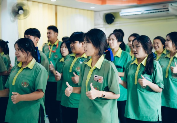 ภาพกิจกรรม  คณะวิทยาศาสตร์และเทคโนโลยี มหาวิทยาลัยราชภัฏกำแพงเพชร จัดกิจกรรมค่ายวิชาการเพื่อพัฒนากำลังคนด้านวิทยาศาสตร์และเทคโนโลยี ปีการศึกษา 2567 โรงเรียนคลองลานพัฒนาจินดาศักดิ์