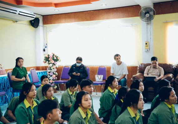 ภาพกิจกรรม  คณะวิทยาศาสตร์และเทคโนโลยี มหาวิทยาลัยราชภัฏกำแพงเพชร จัดกิจกรรมค่ายวิชาการเพื่อพัฒนากำลังคนด้านวิทยาศาสตร์และเทคโนโลยี ปีการศึกษา 2567 โรงเรียนคลองลานพัฒนาจินดาศักดิ์